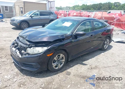 2016 Honda Civic Lx из США, поврежденный, VIN 19XFC2F5XGE221932